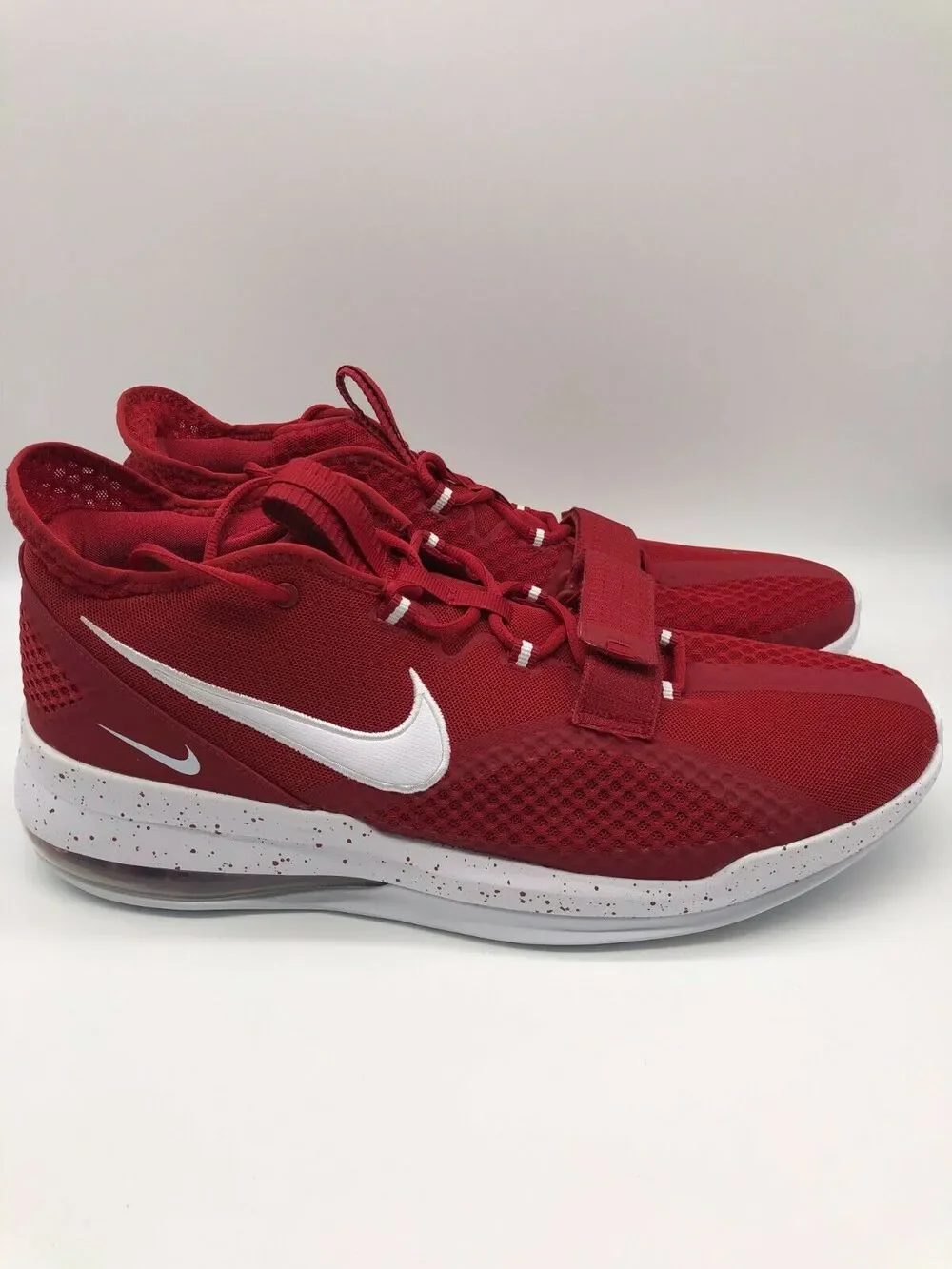 Nike Air Force Max Low TB Pro Men Shoes Tough Red White CN9517 604 Size 17